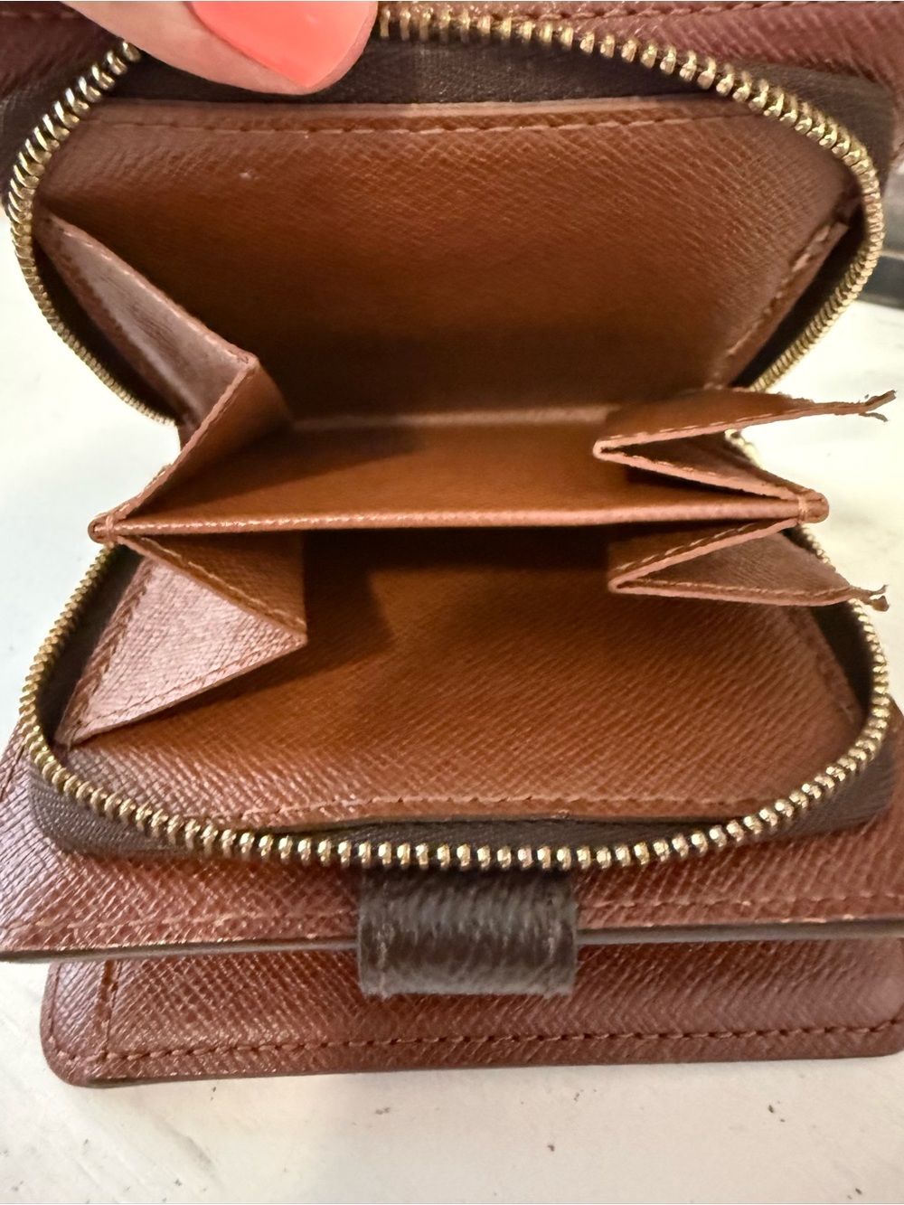 Louis Vuitton Monogram compact zip wallet Vintage - Picture 15 of 15